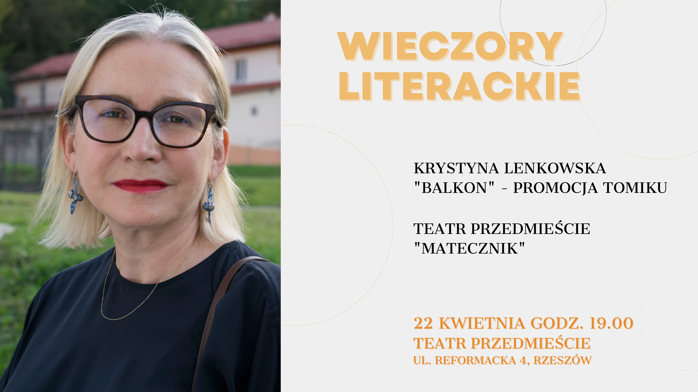 Read more about the article Wieczory literackie – spotkanie z Krystyną Lenkowską